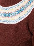 fair isle detail jumper