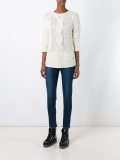 cable-knit jumper 