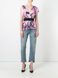 palm trees print top