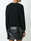 flower intarsia jumper