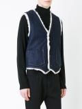 'Reversible 12oz Denim'西式马甲