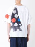 geometric print T-shirt