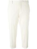 cropped tailored trousers