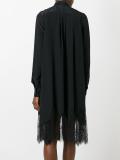 lace hem shirt dress