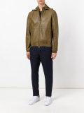 hooded zip up jacket