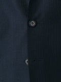 pinstripe two-piece suit