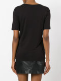 'lucky ducky' sequinned T-shirt