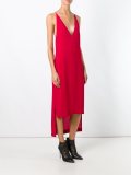 asymmetric slip dress
