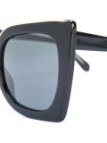 oversized cat-eye sunglasses