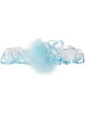 feather and ribbon garter 