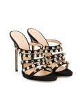 embellished multi-strap sandals