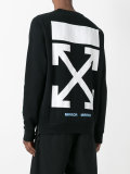 tiger embroidered sweatshirt