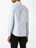 thin stripe button-up shirt
