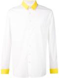 contrast shirt