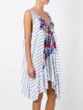 striped patchwork dress