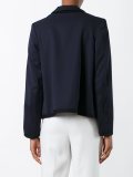 round hem cropped jacket