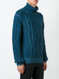 cable knit jumper