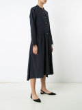 flared shirt dress