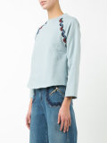 sequined detail sweatshirt