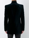 embroidered lapels blazer 