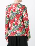 floral print sweatshirt