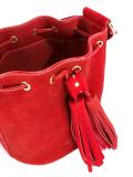 stitched bucket tote