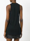 scoop neck vest 