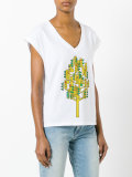 traffic light print T-shirt 