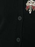 multi-patch cardigan