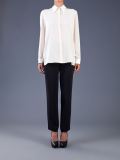 back pleat blouse