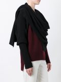 asymmetric cropped jumper 