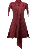 shawl lapel shortsleeved jacket