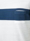 contrast stripe T-shirt