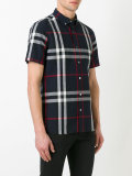 shortsleeved checked shirt 