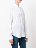 lace-trimmed shirt