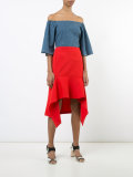off-the-shoulder blouse 