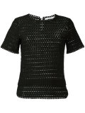 shortsleeved knitted blouse