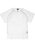 front circle sheer T-shirt