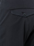 folded hem cropped trousers
