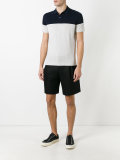 colour block polo shirt