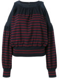 cold shoulder knitted top 