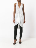 v-neck tank dress