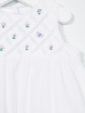 embroidered flowers dress 