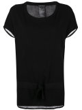 transparent back T-shirt