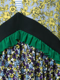 multiple prints shift dress