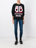 logo print sweatshirt