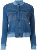 denim bomber jacket