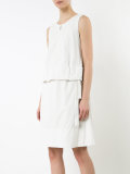 zip up fitted dress 