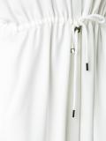 drawstring waistband dress