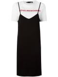 layered T-shirt dress